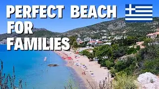 The BEST Beach in Greece for Kids and Families