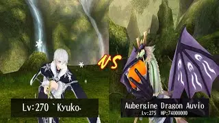 Toram Online - Solo VS Aubergine Dragon Auvio Ultimate (Katana)