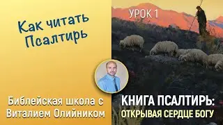 Урок 1. “Как читать Псалтирь“ (Введение).  Изучаем Библию с Виталием Олийником