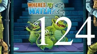 Where's My Water 2 Level 124: Handle With Care 3 Ducks iOS Walkthrough