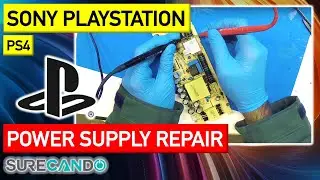 Sony PlayStation 4 PS4 Slim Not turning on. Power supply repair.