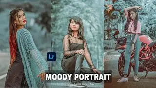 Portrait Aqua Lightroom Presets Tutorial || Lightroom Photo Editing || Adobe Lightroom Presets Free
