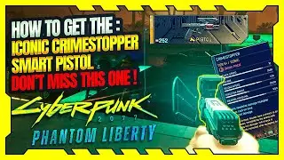 Cyberpunk 2077: Phantom Liberty - How to get the iconic Crimestopper Smart Pistol