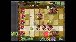 Plants vs. Zombies 2 - Lost City - Day 3 Walkthrough