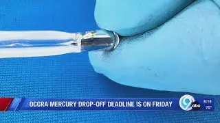 OCCRA mercury drop-off deadline is on Friday