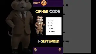 Hamster kombat Cipher Code 1st Sep 