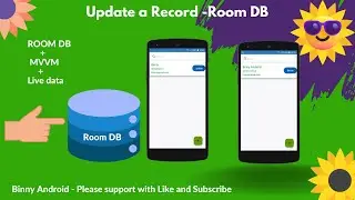 Room DB Update data and display on recyclerview in android kotlin
