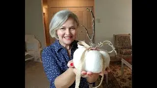 DIY -  Sweater Pumpkins.