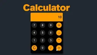 How To Make A Calculator Using HTML CSS And JavaScript.| Amin Coding.