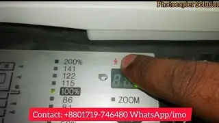 How to remove service man signal sharp AR 5620/5520/5618