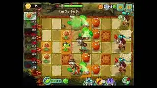 Plants vs. Zombies 2 - Lost City - Day 24 Walkthrough