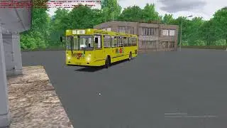 OMSI 2 - Большая деревня Маршрут 113 на автобусе ЛиАЗ 5256.00 1999 года