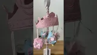 Kids Line Disney Cinderella Musical Baby Mobile demo