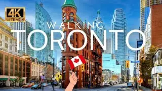 Downtown Toronto || walking Tour || 4K 2023