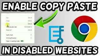 How to enable Copy Paste in Chrome! | Enable Copy Paste in disabled Websites