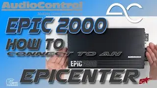 How to connect the Epicenter to the Epic Audiocontrol amplifier