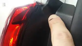 Как снять задний фонарь Киа Рио X-Line