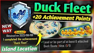 Trick To Complete (Duck Fleet) Achievement in BGMI | Easily Complete Duck Fleet Mission TEAM HARSHIT