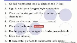 Easiest way to submit a sitemap for blogger blogspot xml build how to webmaster tools upload