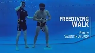 Freediving - Walking underwater | Фридайвинг - Прогулки под водой