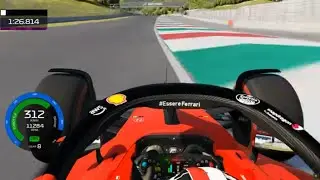 F1 2022 Ferrari F1-75 Hotlap Onboard At Mugello | Assetto Corsa Formula Hybrid EVO 2022