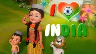 I love India |Hindi Rhymes for Children | Infobells
