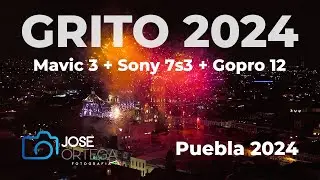 Grito de Independencia Mexico - Desde Puebla - 2024