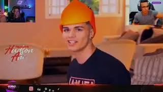 LOUD VOLTAN REAGINDO AO REACT DO HUDSON - CANTADAS COM PALAVRAS ALEATÓRIAS!