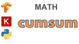 68: cumsum | TensorFlow | Tutorial