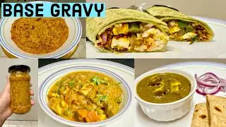 One Simple Base Gravy | Base gravy to prepare other verity curries