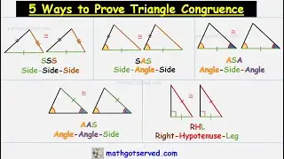Geometry how to prove triangle congruent congruency sas sss asa mathgotserved aas rhl cpctc triangle