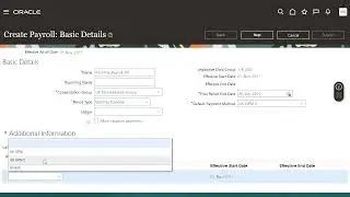 Compensation | How do I create a payroll definition?