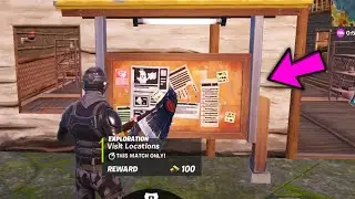 Accept a Job from a Job Board || Fortnite Daily Quests