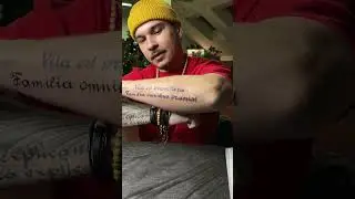 Lettering tattoo
