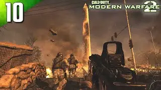 CoD: Modern Warfare 2 100% (Veteran) Walkthrough Part 10 - Of Their Own Accord (No Commentary)