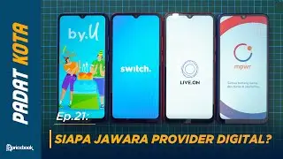 Adu Jaringan 4 Provider Digital Indonesia! 