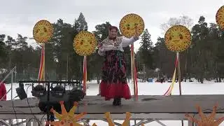 Ксения Сухих - Московская Кадриль(Масленица,Ильинский пруд,г.п.Ильинский,26.02.2023)