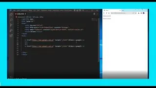 como HACER un LINK en HTML con VISUAL studio CODE 🚀