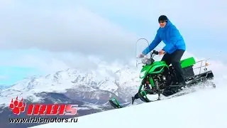 Irbis Dingo T150. Russian snowmobile!