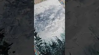 туманный лес в горах