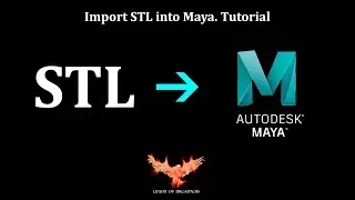 Como importar STL en Maya/ Import STL into Maya. Tutorial