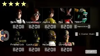 9/20 MODE + ALL THE ENDINGS | STUFFED 2: FIVE NIGHTS AT FEDETRONIC'S | MODO 9/20 + TODOS LOS FINALES