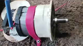 Переходная муфта на вале двигателя электротриммера под гайку М12  стандартной триммерной головки