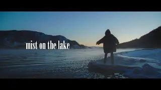mist on the lake - shuswap, bc