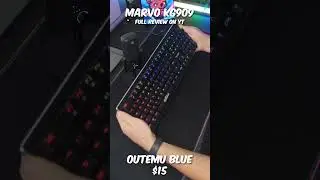 Marvo KG909 - Outemu Blue Switches ASMR