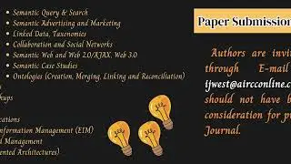 International Journal of Web & Semantic Technology (IJWesT)