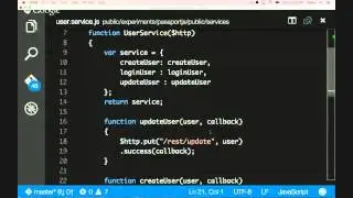 10 - Use MongooseJS to update user information in MongoDB in a MEAN Web application