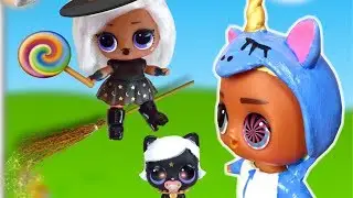 Куклы лол Сюрприз Мультик! Злая ведьма или волшебная палочка /Семейки лол LOL Surprise BABY DOLL