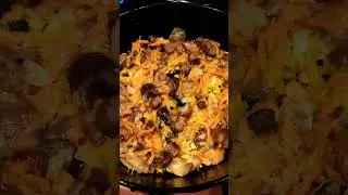 фасолевый суп с грибами