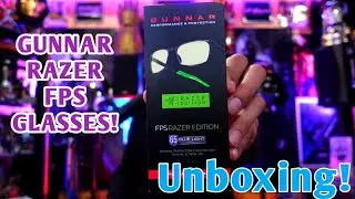 RAZER GUNNAR - FPS Razer Edition Gaming Glasses - UNBOXING!